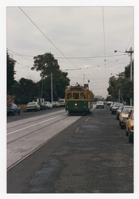 Photograph - Street scene, No.10 Tram, c1980s