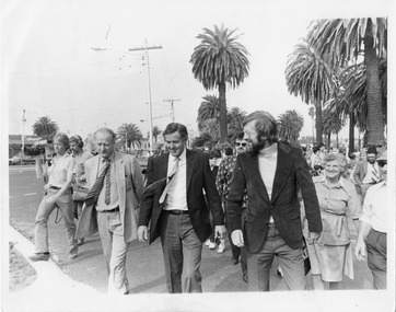 Photograph - Activism, Save St Kilda Train protest, 1981