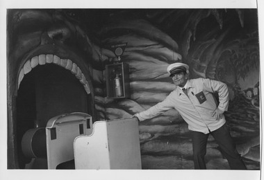 Photograph - Leisure activity, St Kilda Shout Collective, Ghost Train Ride Luna Park, 1981