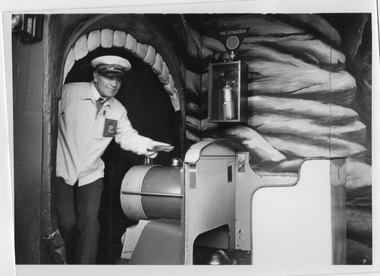 Photograph - Leisure activity, Ghost Train Ride Luna Park, c1980s