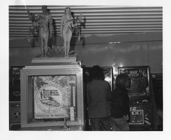 Photograph - Leisure activity, Funtime Arcade Luna Park, 1981