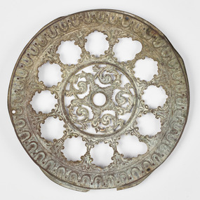 Decorative object - Template for plaster moulding, Template for plaster moulding at George Hotel
