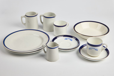 Domestic object - Crockery, St Clement's Private Hospital crockery set, c1927-1940