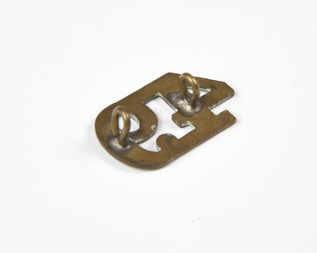 Uniform - Military badge, Stokes & Sons medal makers, Australian Field Artillery badge