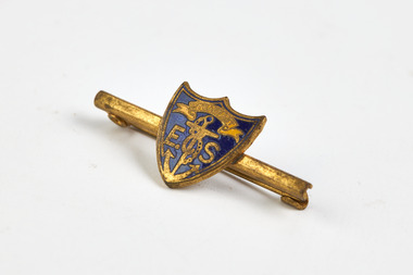 Badge - School badge, Elwood School Badge, 1970s