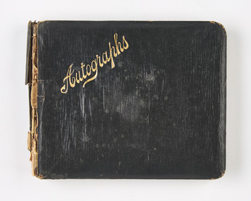 Memorabilia - Book, Autograph book, 1910