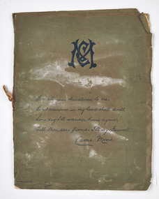 Ephemera - Concert program, Farewell Performance of the Royal Comic Opera Co, 1903