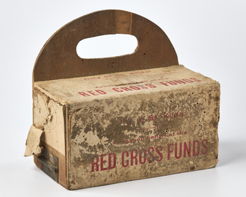 Container - Collection box, Red Cross collection box, c1900s