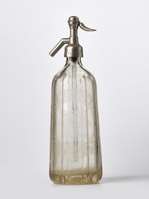 Domestic object - Soda syphon, Billson syphon bottle, 1914