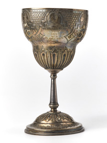 Decorative object - School trophy, Queen's College St Kilda School Cup, 1903
