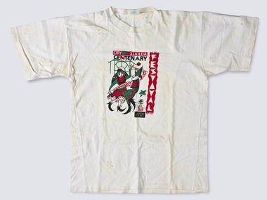 Souvenir - T-Shirt, City of St Kilda Centenary Festival, 1990