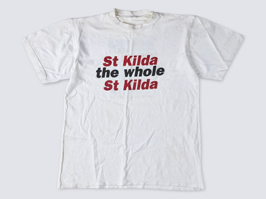 Souvenir - T-Shirt, St Kilda the whole St Kilda, 1990s