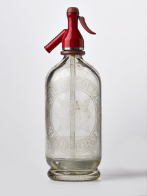 Domestic object - Soda syphon, Billson syphon bottle, 1914