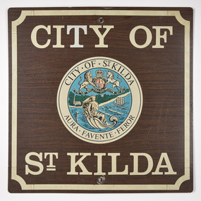 Sign - Council sign, City of St. Kilda, Pre 1994