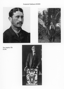 Photograph, Mr Frederick Parkhurst Dodd -- 3 Photos