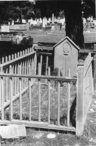 Photograph, Wooden Grave Marker at the Stawell Cemetery