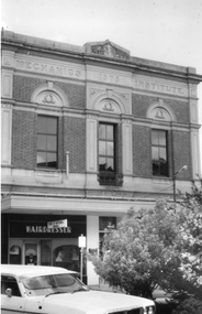 Photograph, Mechanics Institute in Main Street Stawell  c1980's