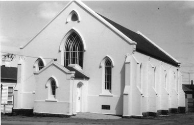Photograph, St. Peter’s Lutheran Church in  Scallan Street --3 Photos -- 1 Coloured