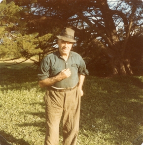 Photograph, Mr Ernie Tremaine -- Coloured photograph c 1980"s