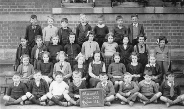 Photograph, Stawell Primary School Numbered 502 -- Grade 3A Class Photo c 1942
