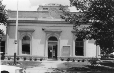Photograph, Stawell Shire Hall Built in 1866