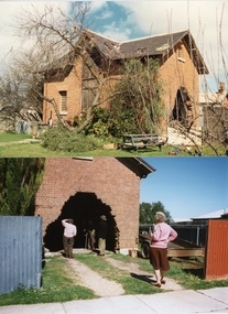 Photograph, Police Superintendent’s Horse Stables -- 2 Photos -- Coloured