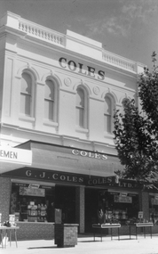Photograph, G. J. Coles Shop at 113 Main Street Stawell