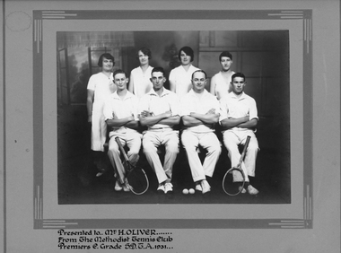 Photograph, Methodist Tennis Club
