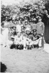 Photograph, Fire Brigade Members Running Team
