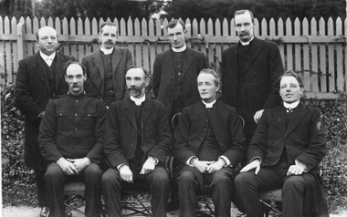 Photograph, Ministers of Religions in the Stawell district 1912