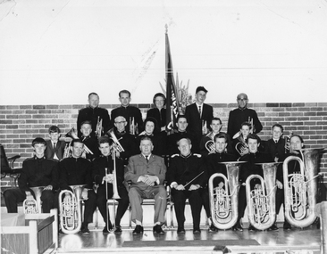 Photograph, Salvation Army Band 1965 Retirement of Bandmaster Don Reeve