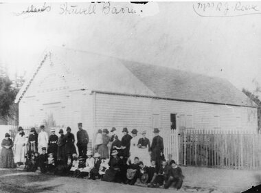 Photograph, Salvation Army Barracks in Main Street