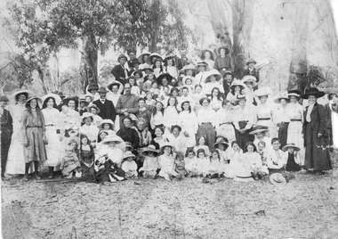 Photograph, Salvation Army Sunday School Picnic 1911 -- 2 Photos