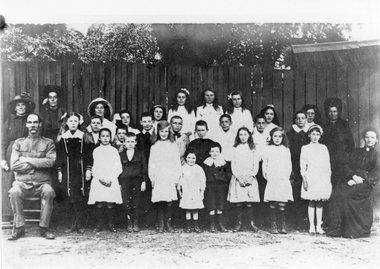 Photograph, Salvation Army Group -- possibly Sunday School 1911