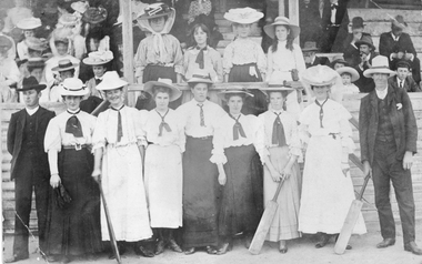 Photograph, Great Western Ladies Cricket Team 1907