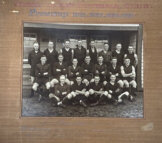 Photograph, Stawell and District Football Team Premiers in 1925, 1926, 1930, 1931 -- 1932