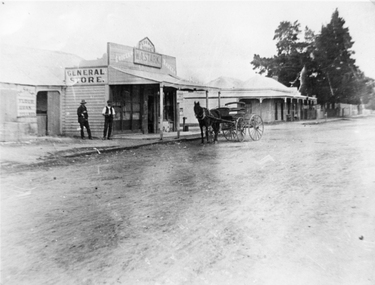 Photograph, Great Western Street Scene c 1890s