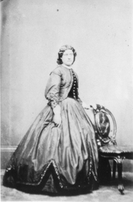 Photograph, Mrs Jane D’Alton nee Galbraith 1890 -- Studio Portrait