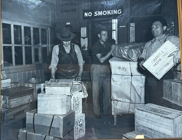 Photograph, Railway Goods Shed c1940s, C. 1940's