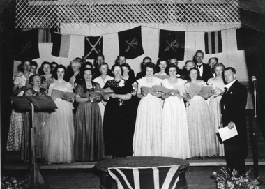 Photograph, Choral Society 1951