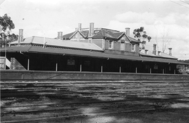 Photograph, Railway Station Stawell