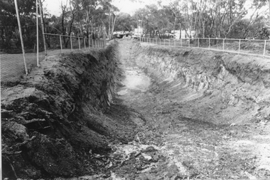 Photograph, Beginning of Decline made by Stawell Joint Venture Mining Stawell 1981