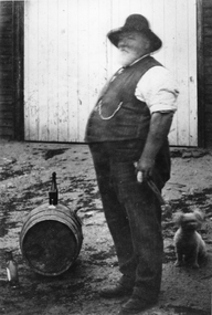 Photograph, Seppelts Study of A Sample Vigneron at the Hans Irvine's Vineyard c1890's