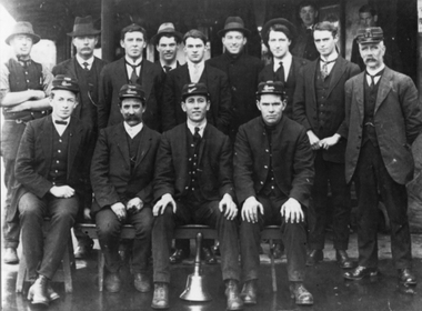 Photograph, Stawell Railway Staff 1915