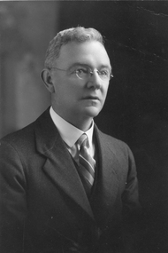Photograph, Mr James O’Connor Portrait -- Headmaster at Stawell High School for 15 years