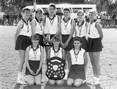 Photograph, Marnoo Netball Premiers Under 17’s 1991
