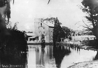 Photograph, Mr Jens Kofoed’s Fountain Gate Brewery in Armstrong