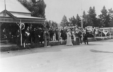 Photograph, Stawell Lawn Bowling Club Opening