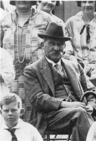 Photograph, Dr Fox -- cropped from a group photo