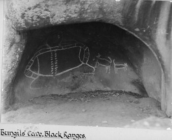 Photograph, Bunjil’s Cave Aboriginal Rock shelter in the Black Ranges Stawell